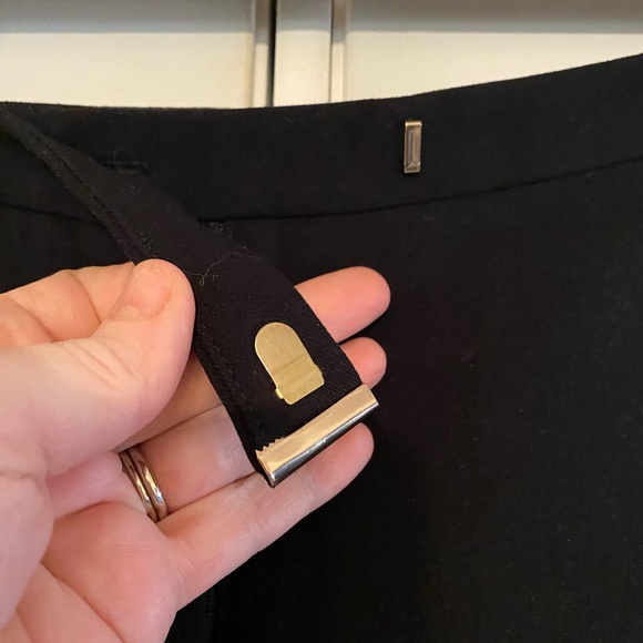 JLO work pants, highrise, gold clasp closure. Excellent condition. Size 14 Short - Picture 4 of 8